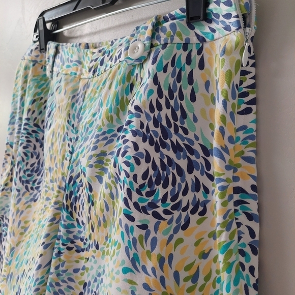 Talbots Multi Color Capri Pants Women's Size 16 P - Picture 6 of 6